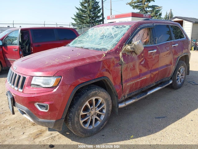 Продаж на аукціоні авто 2014 Jeep Grand Cherokee Limited, vin: 1C4RJFBG3EC316256, номер лоту: 30097686