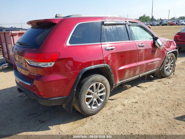 Продаж на аукціоні авто 2014 Jeep Grand Cherokee Limited, vin: 1C4RJFBG3EC316256, номер лоту: 30097686
