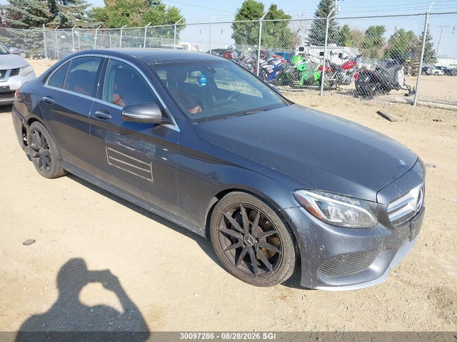 30097286 :رقم المزاد ، 55SWF4KB8GU100856 vin ، 2016 Mercedes-benz C 300 4matic مزاد بيع