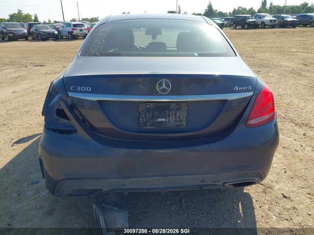 30097286 :رقم المزاد ، 55SWF4KB8GU100856 vin ، 2016 Mercedes-benz C 300 4matic مزاد بيع