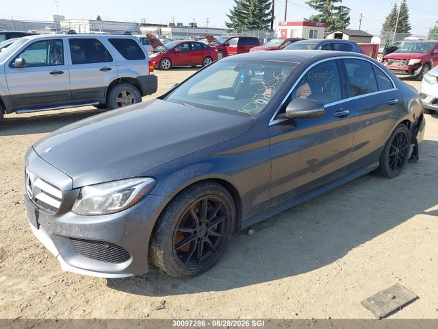 30097286 :رقم المزاد ، 55SWF4KB8GU100856 vin ، 2016 Mercedes-benz C 300 4matic مزاد بيع