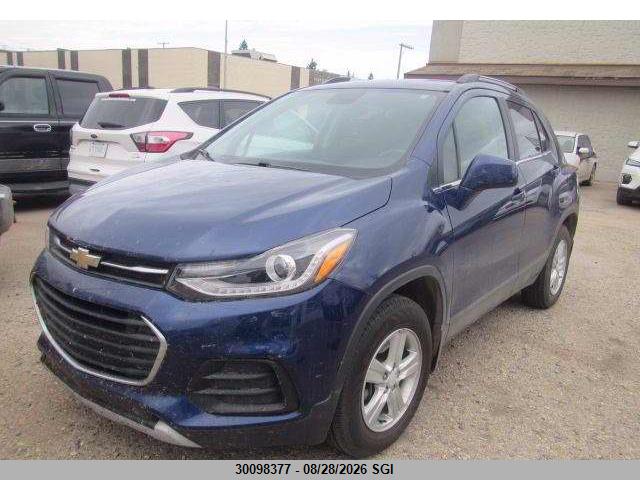 2017 Chevrolet Trax Lt მანქანა იყიდება აუქციონზე, vin: 3GNCJPSB1HL141134, აუქციონის ნომერი: 30098377