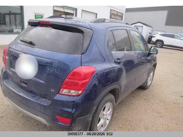 2017 Chevrolet Trax Lt მანქანა იყიდება აუქციონზე, vin: 3GNCJPSB1HL141134, აუქციონის ნომერი: 30098377