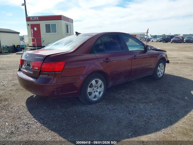 2009 Hyundai Sonata Gls მანქანა იყიდება აუქციონზე, vin: 5NPET46C09H515733, აუქციონის ნომერი: 30098418
