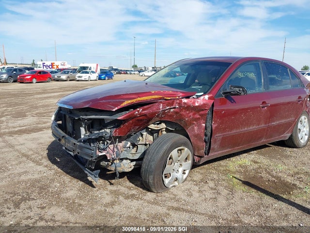 2009 Hyundai Sonata Gls მანქანა იყიდება აუქციონზე, vin: 5NPET46C09H515733, აუქციონის ნომერი: 30098418