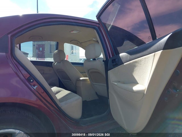2009 Hyundai Sonata Gls მანქანა იყიდება აუქციონზე, vin: 5NPET46C09H515733, აუქციონის ნომერი: 30098418