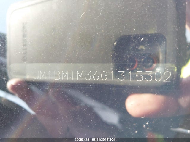 Aukcja sprzedaży 2016 Mazda 3 Touring, vin: JM1BM1M36G1315302, numer aukcji: 30098425