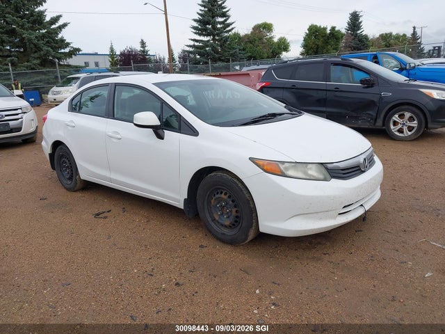 Продажа на аукционе авто 2012 Honda Civic Lx, vin: 2HGFB2F43CH114232, номер лота: 30098443