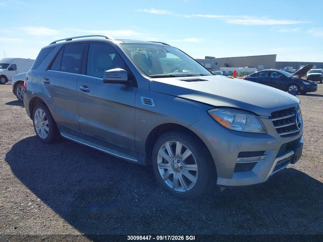 2012 Mercedes-benz Ml 350 Bluetec მანქანა იყიდება აუქციონზე, vin: 4JGDA2EB7CA011818, აუქციონის ნომერი: 30098447