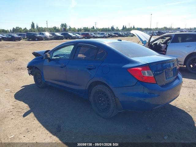 Продаж на аукціоні авто 2012 Honda Civic Sdn, vin: 2HGFB2F9XCH020537, номер лоту: 30098158