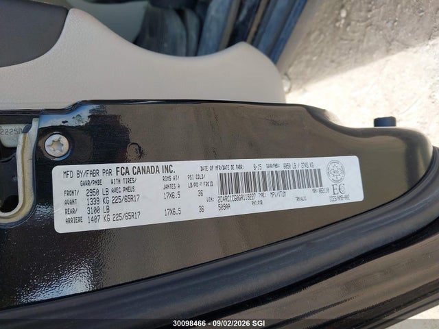 Продаж на аукціоні авто 2016 Chrysler Town & Country Touring L, vin: 2C4RC1CG0GR119227, номер лоту: 30098466