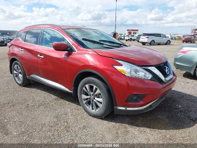 Aukcja sprzedaży 2016 Nissan Murano S/sl/sv/platinum, vin: 5N1AZ2MH2GN123037, numer aukcji: 30098468