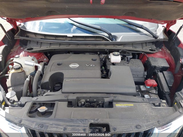 30098468 :رقم المزاد ، 5N1AZ2MH2GN123037 vin ، 2016 Nissan Murano S/sl/sv/platinum مزاد بيع