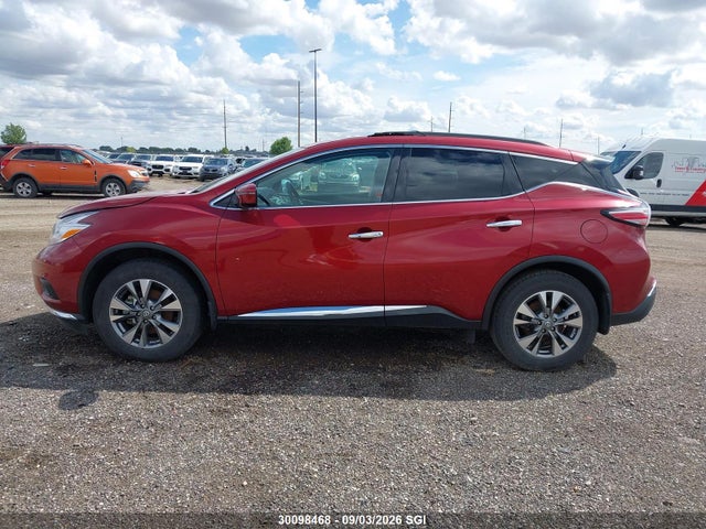 30098468 :رقم المزاد ، 5N1AZ2MH2GN123037 vin ، 2016 Nissan Murano S/sl/sv/platinum مزاد بيع