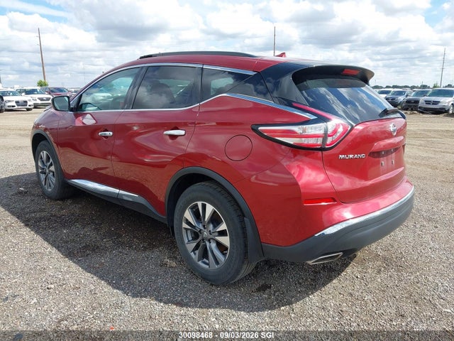 30098468 :رقم المزاد ، 5N1AZ2MH2GN123037 vin ، 2016 Nissan Murano S/sl/sv/platinum مزاد بيع