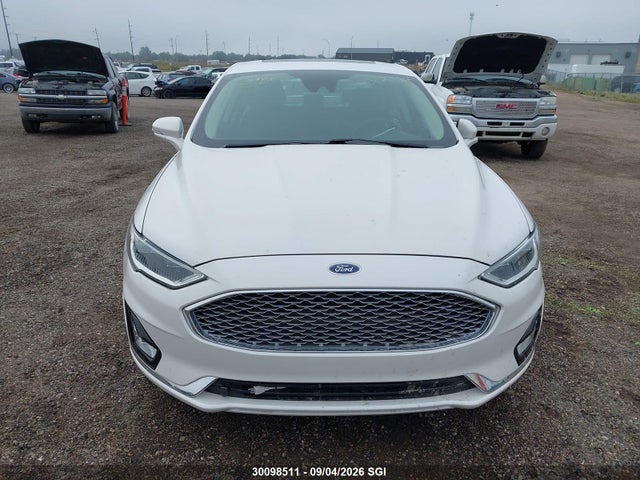 2019 Ford Fusion Titanium მანქანა იყიდება აუქციონზე, vin: 3FA6P0RU9KR227384, აუქციონის ნომერი: 30098511