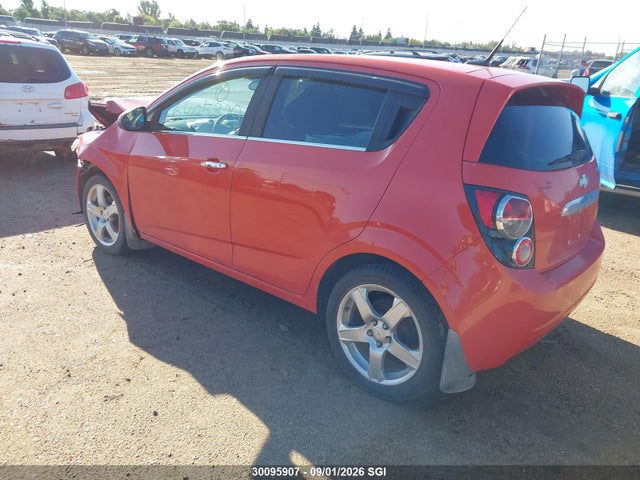 2012 Chevrolet Sonic Lt მანქანა იყიდება აუქციონზე, vin: 1G1JC6EH9C4111861, აუქციონის ნომერი: 30095907