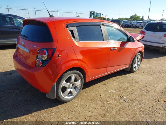 2012 Chevrolet Sonic Lt მანქანა იყიდება აუქციონზე, vin: 1G1JC6EH9C4111861, აუქციონის ნომერი: 30095907