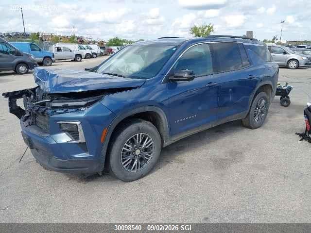 Chevrolet Traverse Lt 2024 1GNEVGKS0RJ186572 Image 2