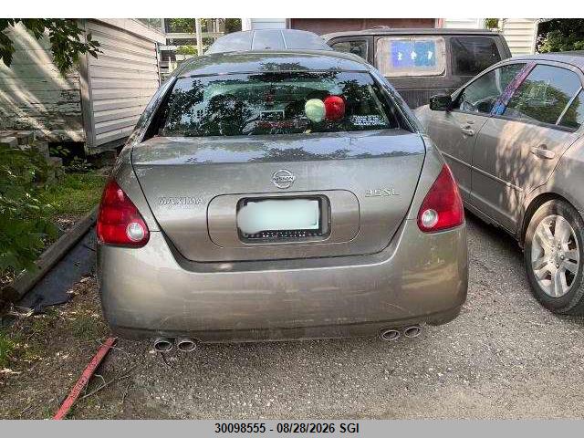 2006 Nissan Maxima Se/sl მანქანა იყიდება აუქციონზე, vin: 1N4BA41E86C851483, აუქციონის ნომერი: 30098555