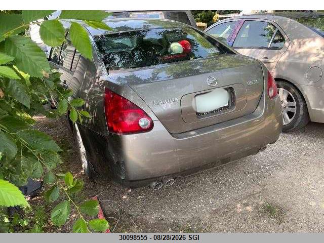 2006 Nissan Maxima Se/sl მანქანა იყიდება აუქციონზე, vin: 1N4BA41E86C851483, აუქციონის ნომერი: 30098555