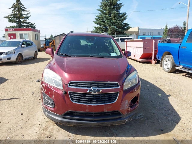 2015 Chevrolet Trax 1lt მანქანა იყიდება აუქციონზე, vin: 3GNCJRSB4FL123056, აუქციონის ნომერი: 30096789
