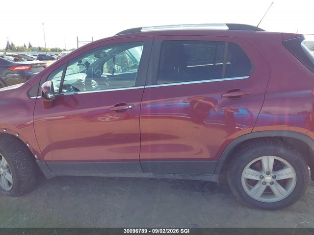 2015 Chevrolet Trax 1lt მანქანა იყიდება აუქციონზე, vin: 3GNCJRSB4FL123056, აუქციონის ნომერი: 30096789