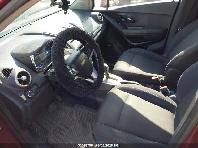 2015 Chevrolet Trax 1lt მანქანა იყიდება აუქციონზე, vin: 3GNCJRSB4FL123056, აუქციონის ნომერი: 30096789