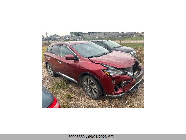 Aukcja sprzedaży 2019 Nissan Murano S/sl/sv/platinum, vin: 5N1AZ2MS5KN147661, numer aukcji: 30098559