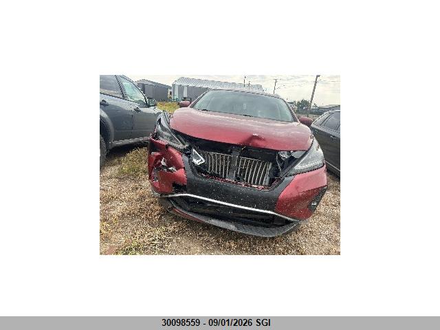 30098559 :رقم المزاد ، 5N1AZ2MS5KN147661 vin ، 2019 Nissan Murano S/sl/sv/platinum مزاد بيع