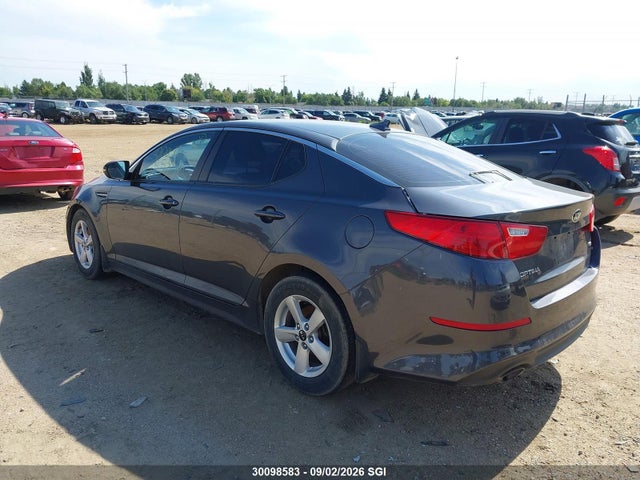 Продажа на аукционе авто 2015 Kia Optima Lx, vin: KNAGM4A75F5625296, номер лота: 30098583
