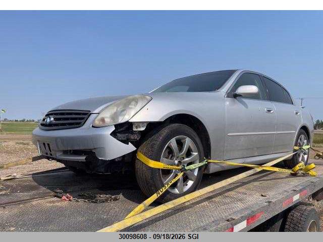 Aukcja sprzedaży 2006 Infiniti G35, vin: JNKCV51F76M616955, numer aukcji: 30098608