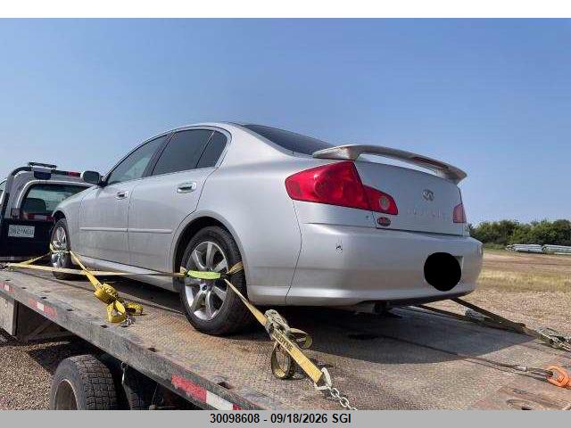 Aukcja sprzedaży 2006 Infiniti G35, vin: JNKCV51F76M616955, numer aukcji: 30098608
