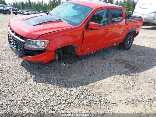 Продаж на аукціоні авто 2021 Chevrolet Colorado Zr2, vin: 1GCGTEENXM1155226, номер лоту: 30098154