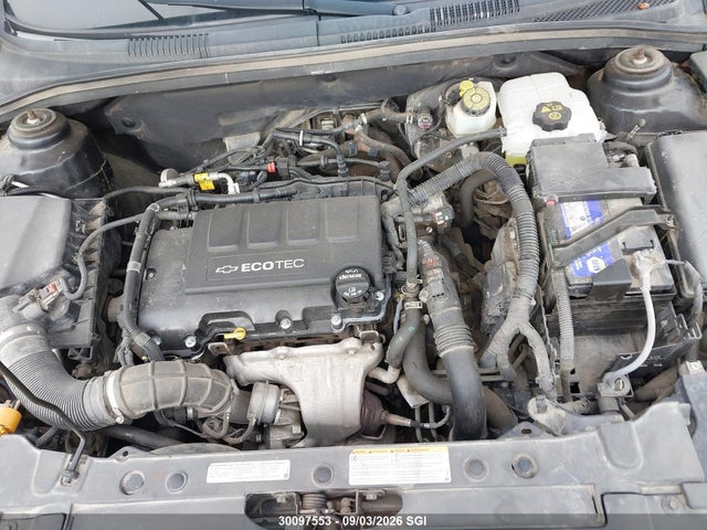 2015 Chevrolet Cruze Lt მანქანა იყიდება აუქციონზე, vin: 1G1PE5SBXF7248857, აუქციონის ნომერი: 30097553