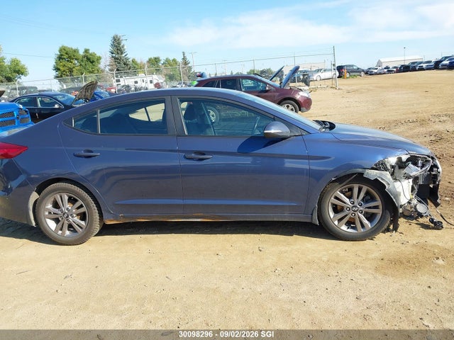 30098296 :رقم المزاد ، KMHD84LF8JU698543 vin ، 2018 Hyundai Elantra Sel/value/limited مزاد بيع