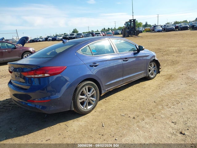 30098296 :رقم المزاد ، KMHD84LF8JU698543 vin ، 2018 Hyundai Elantra Sel/value/limited مزاد بيع
