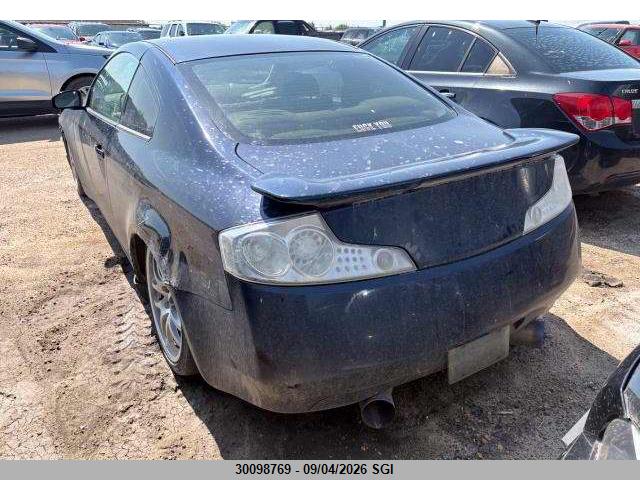 30098769 :رقم المزاد ، JNKCV54E14M303223 vin ، 2004 Infiniti G35 مزاد بيع