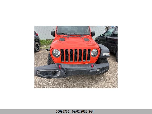 30098780 :رقم المزاد ، 1C4HJXFN0KW550486 vin ، 2019 Jeep Wrangler Unlimited Rubicon مزاد بيع