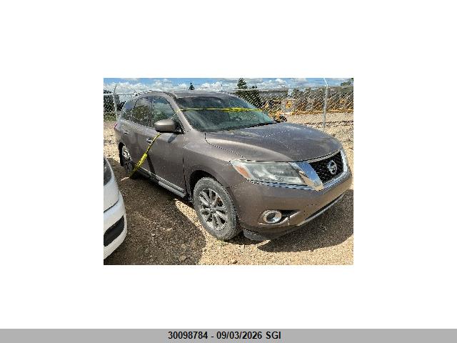 Продаж на аукціоні авто 2014 Nissan Pathfinder S/sv/sl/platinum, vin: 5N1AR2MM4EC704092, номер лоту: 30098784