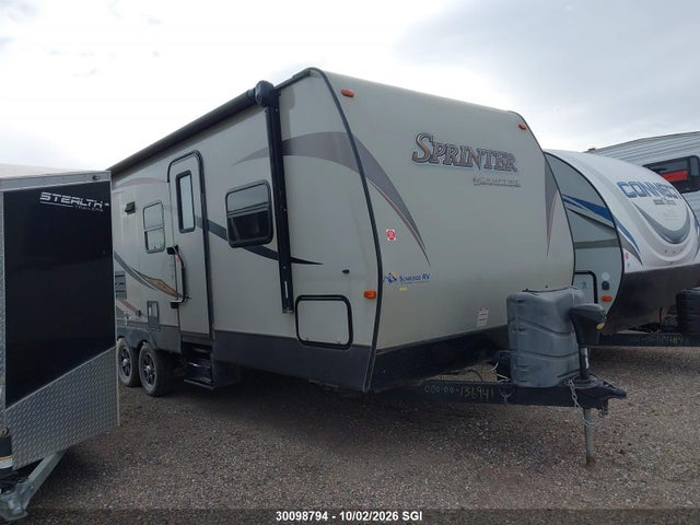 Продажа на аукционе авто 2016 Sprinter Trailer Trailer, vin: 4YDT26R22G1530017, номер лота: 30098794
