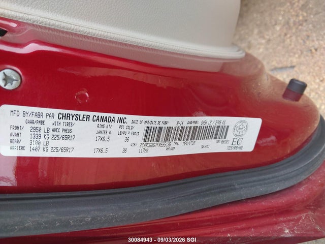 Dodge Grand Caravan Se 2015 2C4RDGBG7FR555136 Image 9