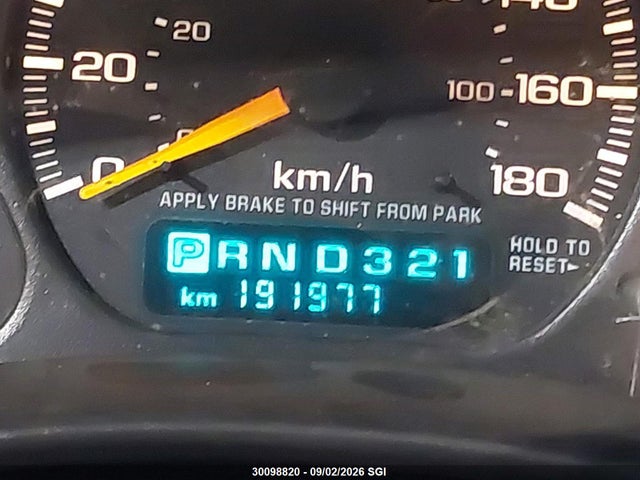 2000 Chevrolet Silverado 1500 Ls მანქანა იყიდება აუქციონზე, vin: 2GCEC19V7Y1322099, აუქციონის ნომერი: 30098820