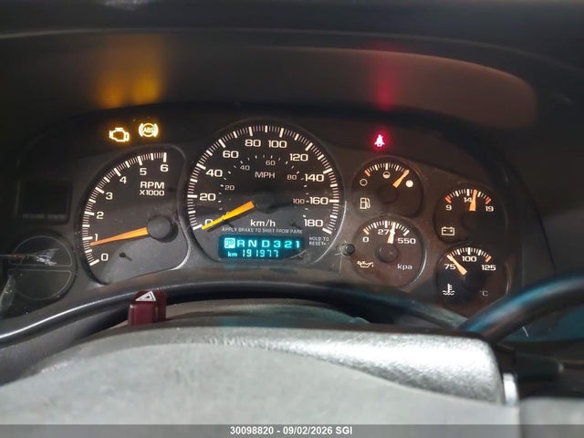2000 Chevrolet Silverado 1500 Ls მანქანა იყიდება აუქციონზე, vin: 2GCEC19V7Y1322099, აუქციონის ნომერი: 30098820