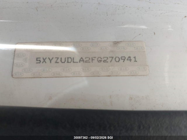 Продажа на аукционе авто 2015 Hyundai Santa Fe Sport, vin: 5XYZUDLA2FG270941, номер лота: 30097362