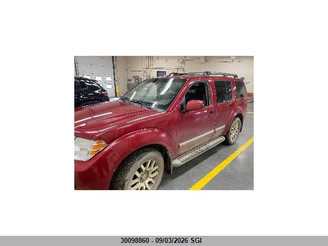Продаж на аукціоні авто 2010 Nissan Pathfinder S/le/se, vin: 5N1AR1NB0AC615573, номер лоту: 30098860