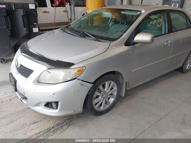 30098653 :رقم المزاد ، 2T1BU4EE4AC370349 vin ، 2010 Toyota Corolla S/le/xle مزاد بيع