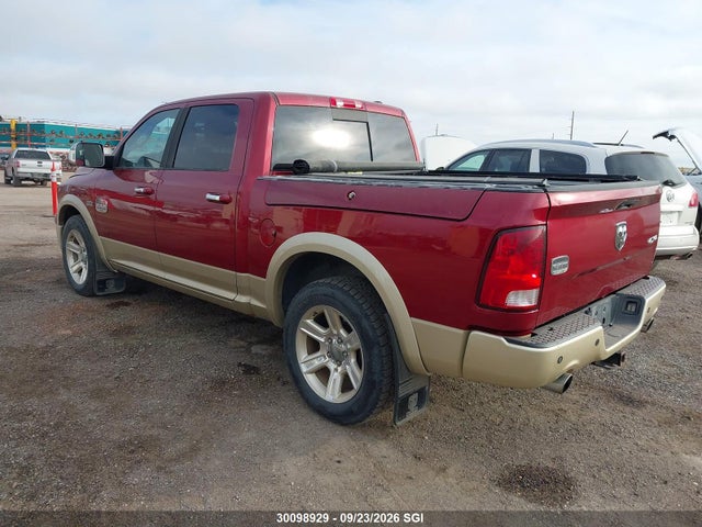 Продаж на аукціоні авто 2012 Dodge Ram 1500 Longhorn, vin: 1C6RD7PT1CS210515, номер лоту: 30098929