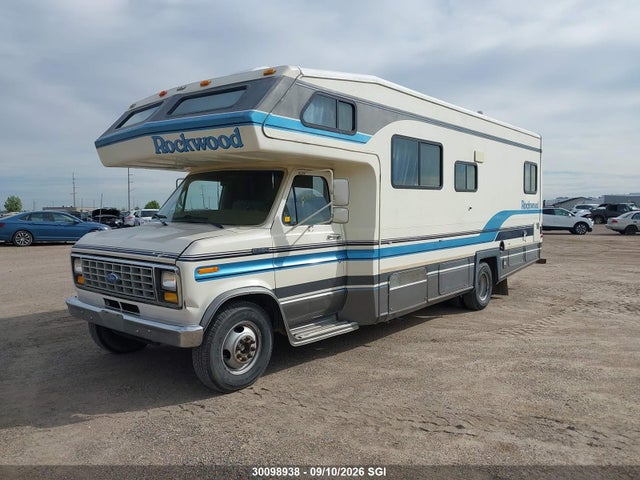 1991 Ford Econoline E350 Cutaway Van მანქანა იყიდება აუქციონზე, vin: 1FDKE30G2MHB02914, აუქციონის ნომერი: 30098938