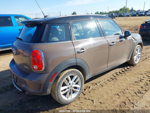 2012 Mini Cooper S Countryman მანქანა იყიდება აუქციონზე, vin: WMWZC5C53CWL58839, აუქციონის ნომერი: 30097399